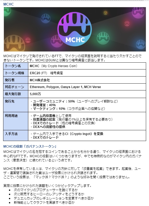 マイクリプトヒーローズ解体新書 龍の巻