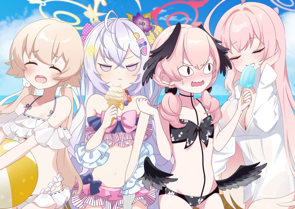 補習授業部ポストカード