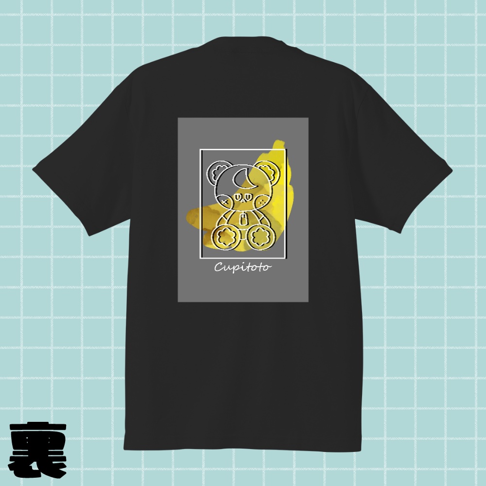 バナTシャツ半袖【黒】