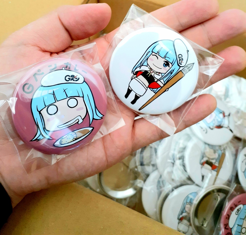 ♪ペン子ちゃん缶バッチ4種セット