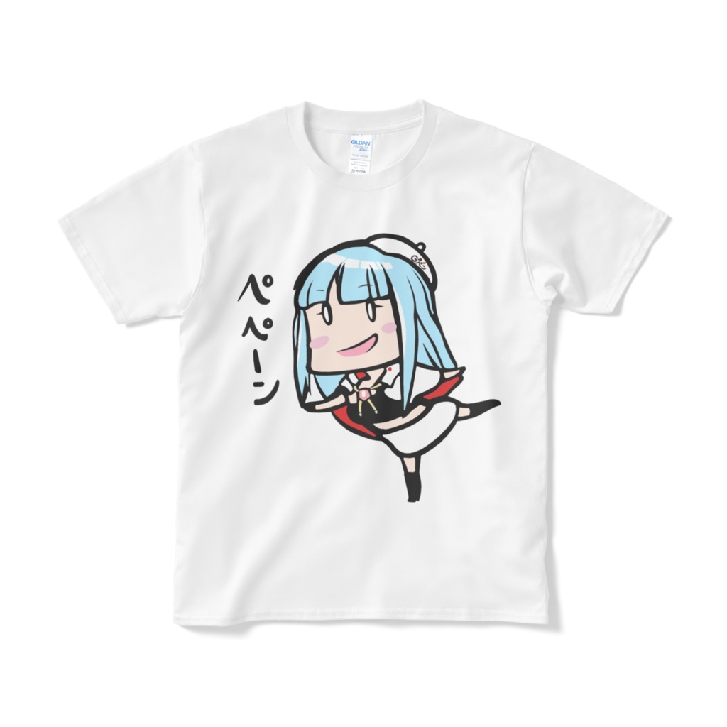 ♪ペン子ちゃんTシャツ ホワイト(S/M/L/XL)
