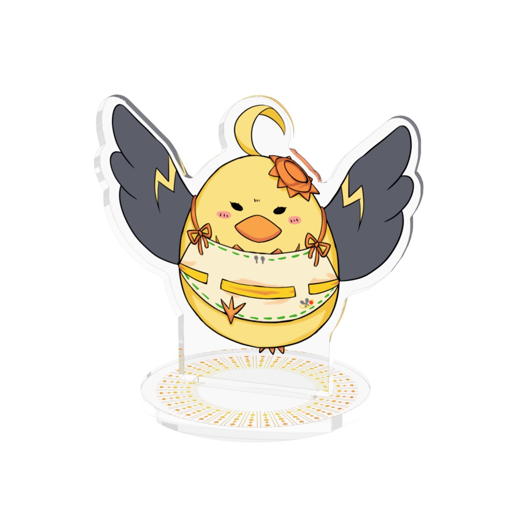 とりぴょこさんアクリルフィギュア