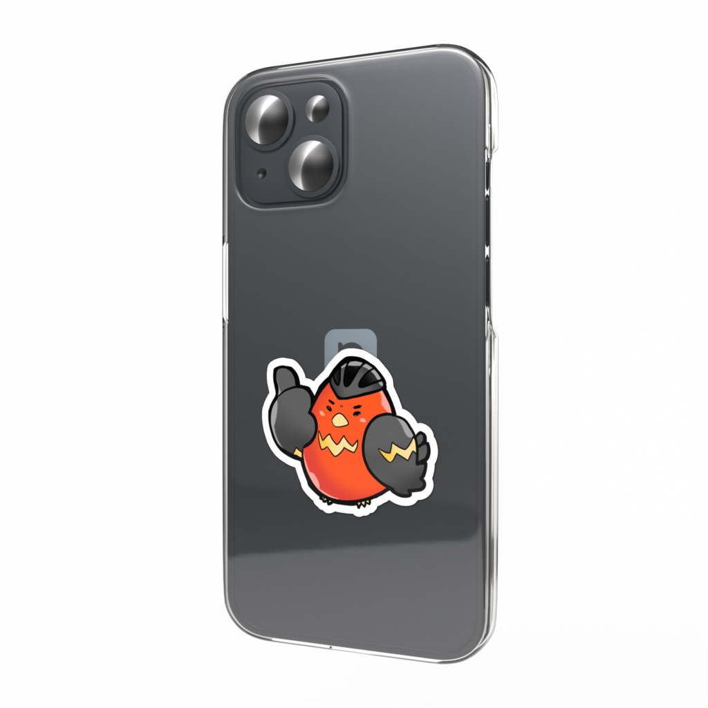 チキン・ナンバールステッカー