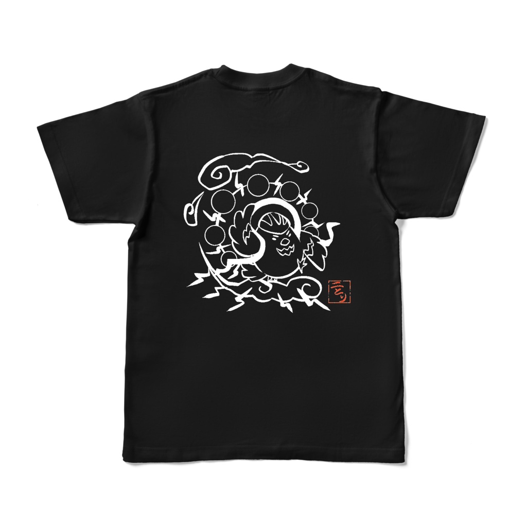 雷神ナンバールTシャツ BLACK