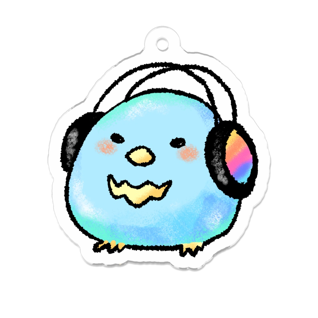 ちびはねアクリルキーホルダー