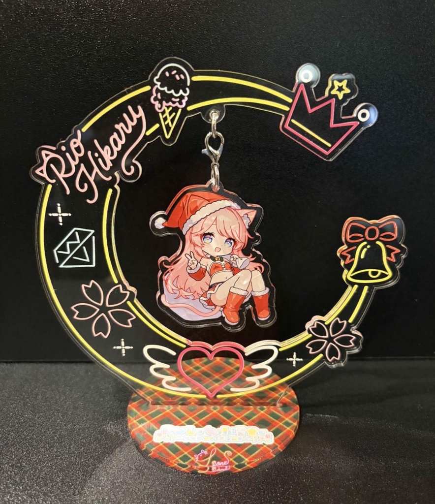 【ユラリウム™】ひかる りお 三日月ゆらゆらアクリルスタンド