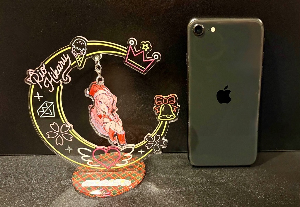 【ユラリウム™】ひかる りお 三日月ゆらゆらアクリルスタンド