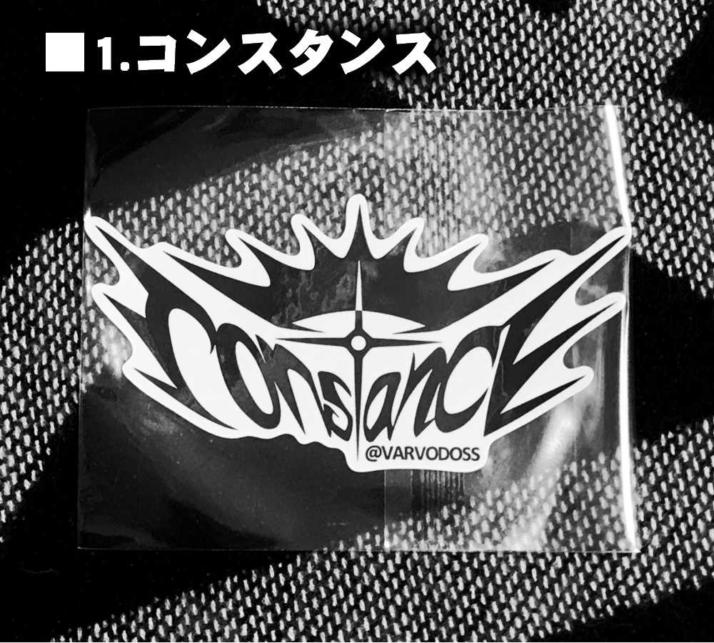 【数量限定】メンバーロゴステッカー【VARVODOSS】
