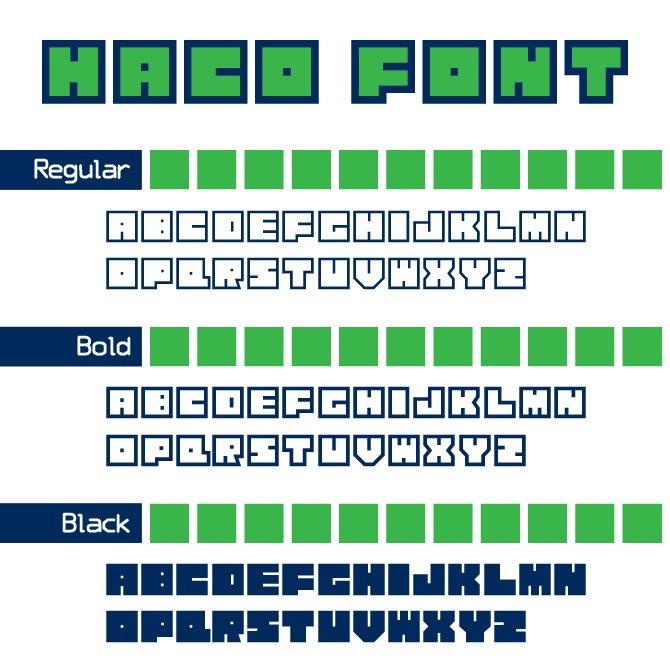 【無料】HACO FONT(ハコフォント)