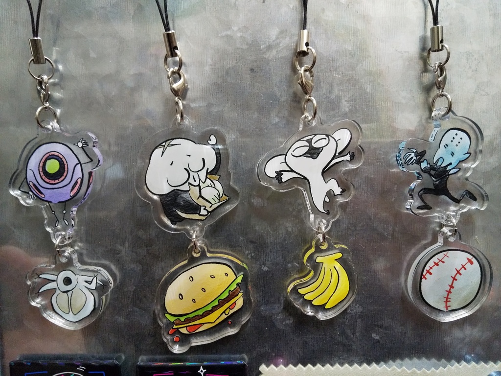 連結アクリルストラップ(全4種)