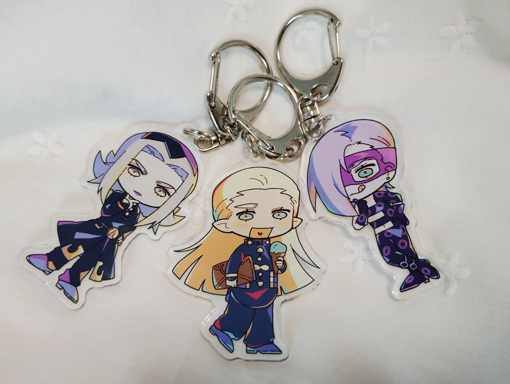 自分が得するアクリルキーホルダー