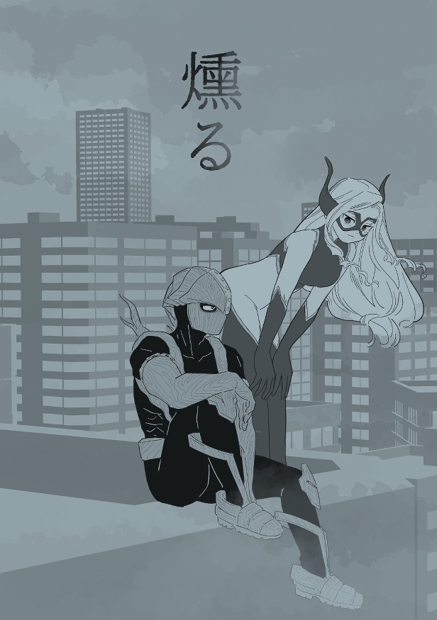 【微CPコピー本】燻る