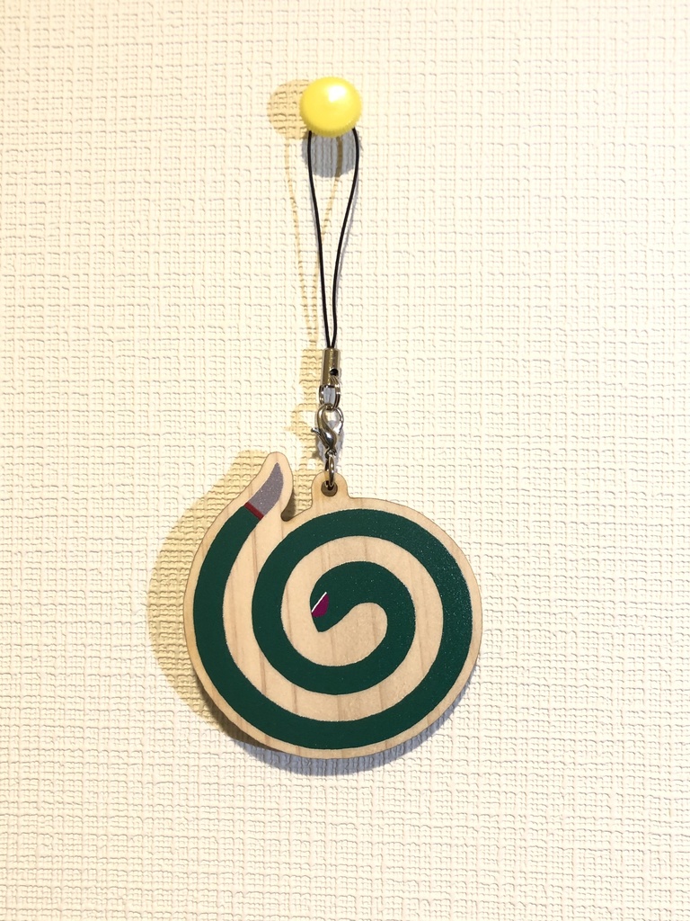 『キンジョーの夏・蚊取しんごウッドキーホルダー』