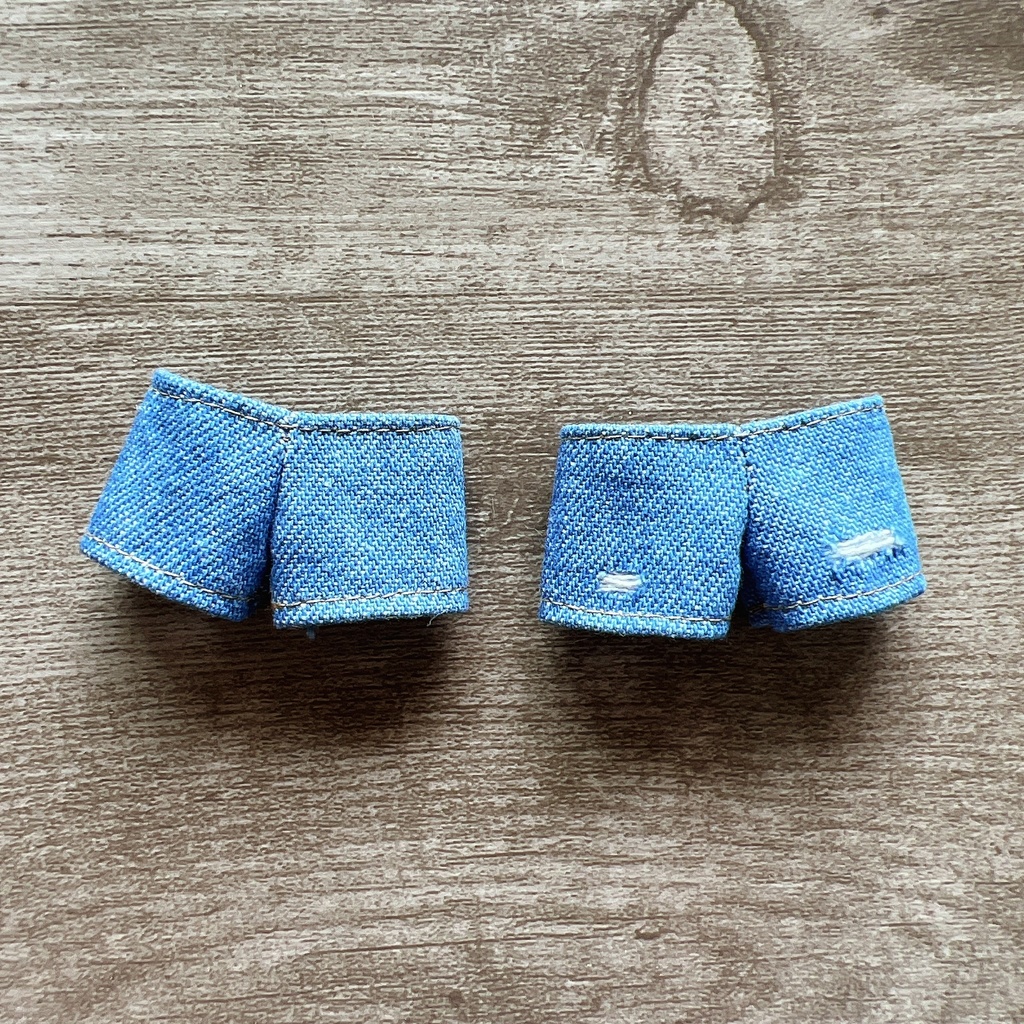 10cmぬい用 デニムパンツ パンツ ズボン