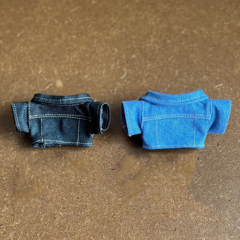 16cmサイズ ぬいぐるみ用 デニムジャケット