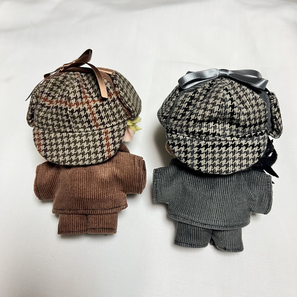 【10cmぬい】ホームズ帽 コーデセット 2種