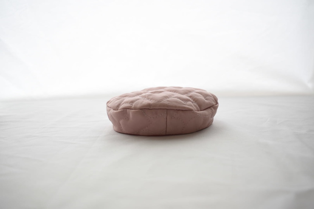 16cmサイズ用 ハートキルティングベレー帽