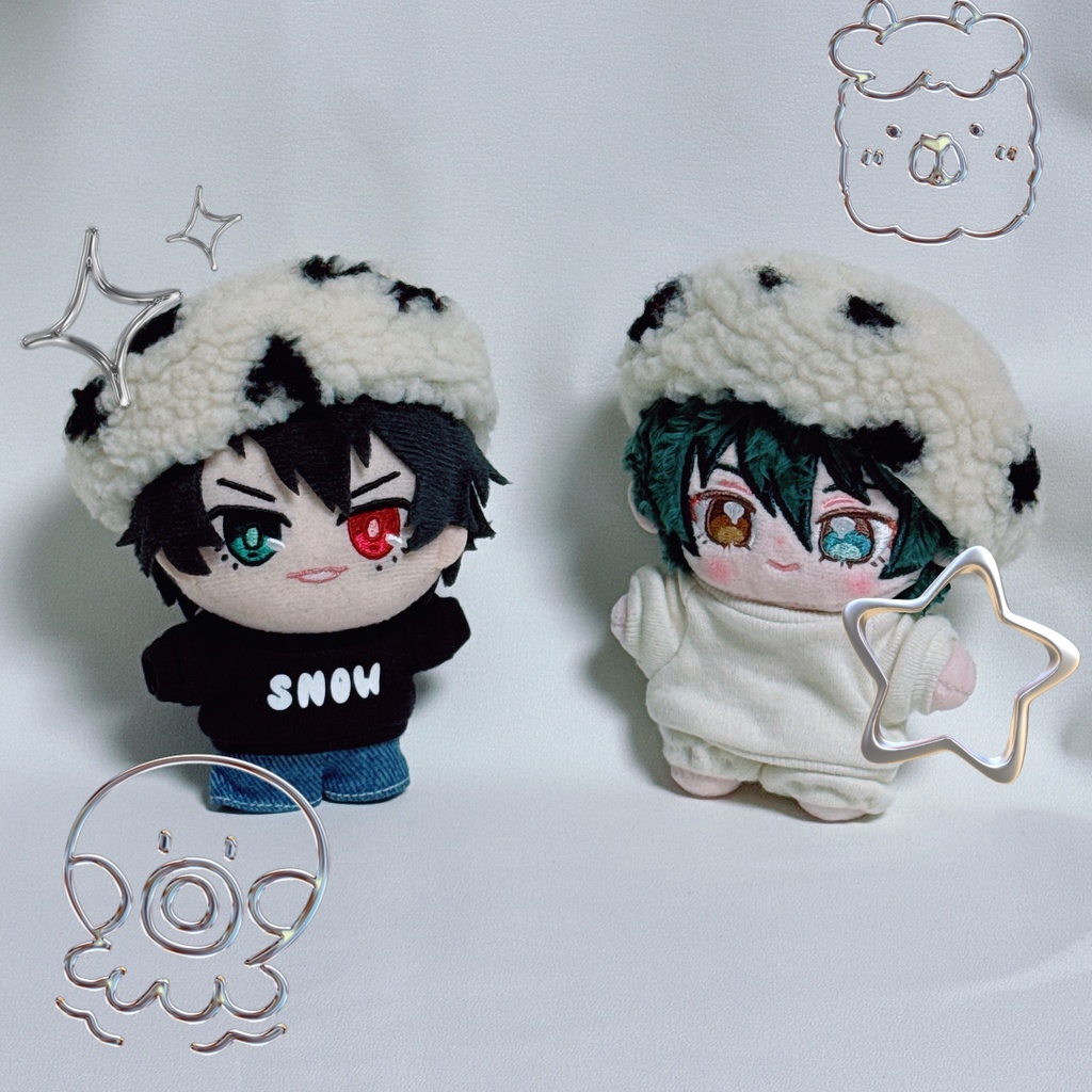 ボアベレー帽 いつぬいサイズ ちびぐるみサイズ