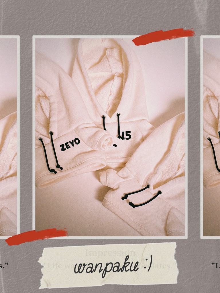 わんぱくぬい服　フーディー　パーカー