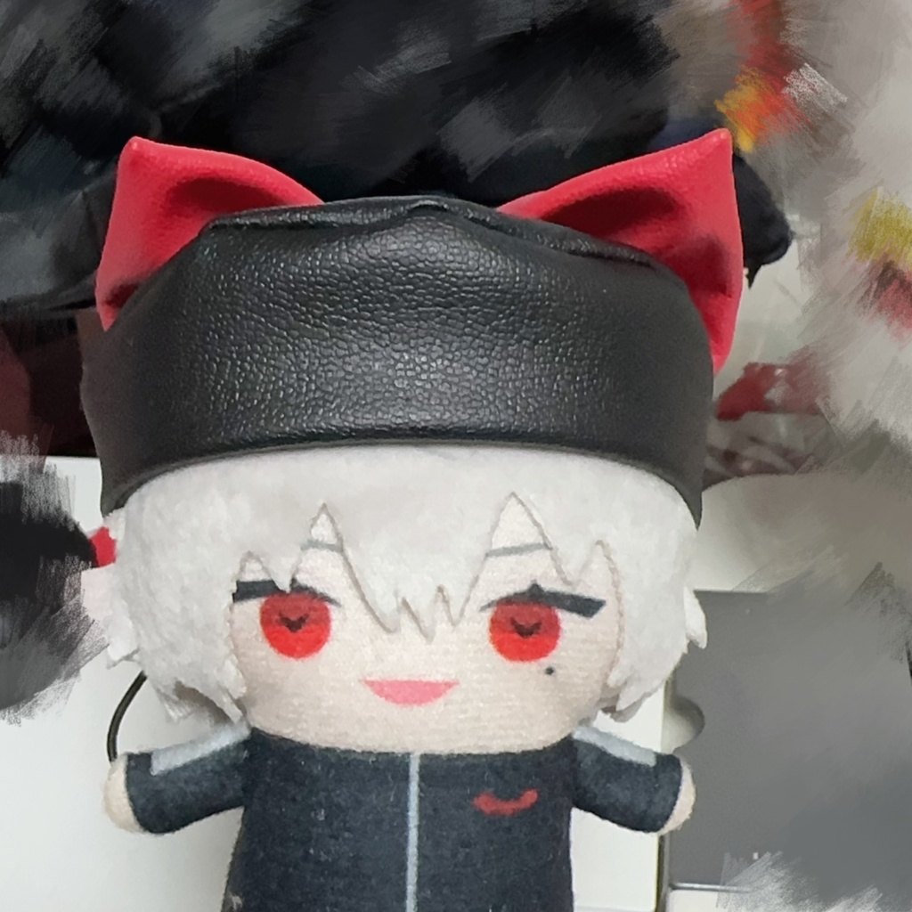 10cmぬいぐるみ用 リボン付き ベレー帽 帽子