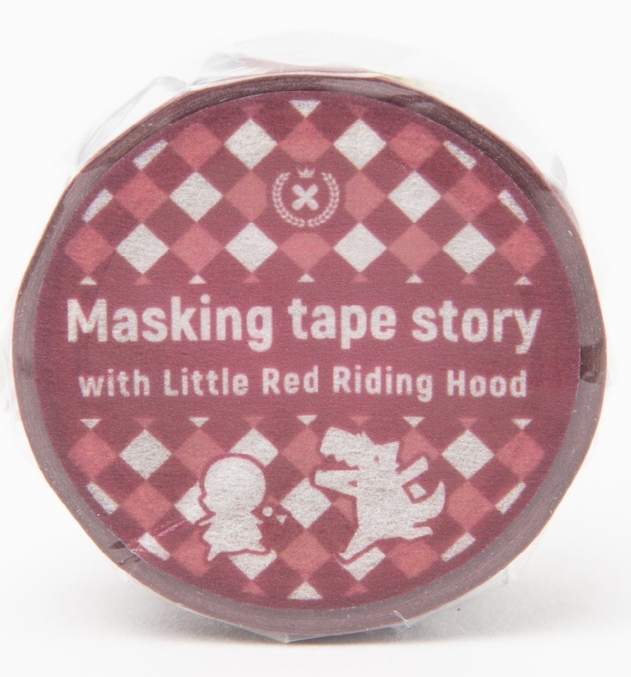 マスキングテープ・赤ずきんちゃん　『Masking tape story 　with Little Red Riding Hood』