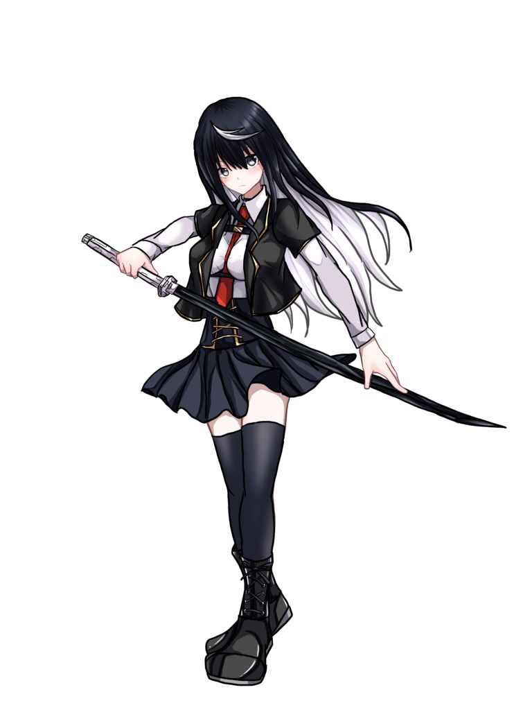 白黒剣士