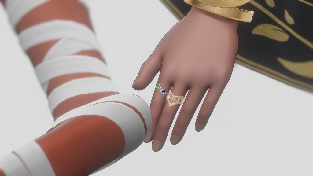 【無料/Free】ハートのへそピアス&ハートの指輪