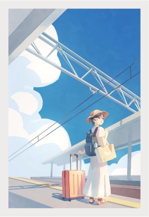 ポストカード「実家に帰る」