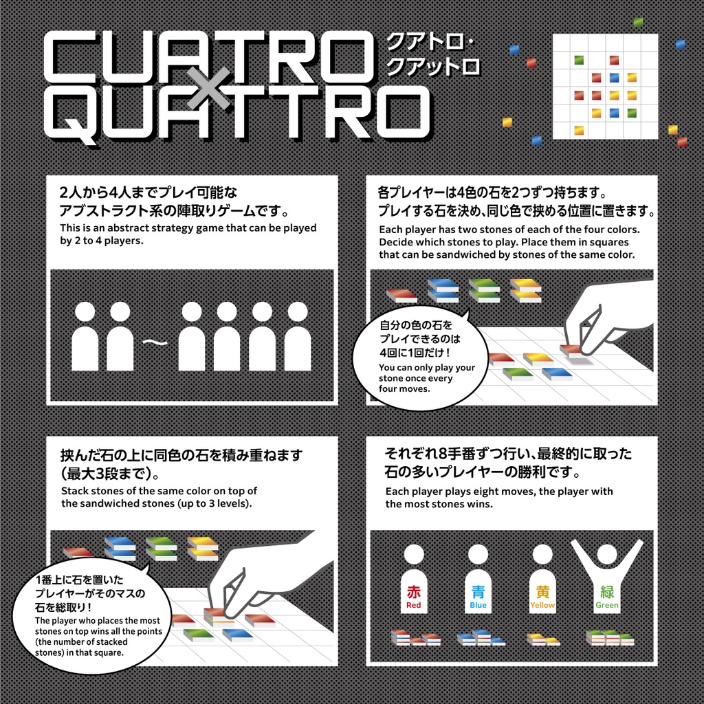 CUATRO×QUATTRO(クアトロ・クアットロ)