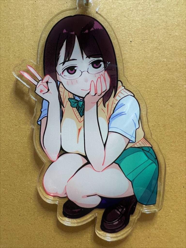 図書委員長アクリルキーホルダー とろ角煮食堂booth店 Booth