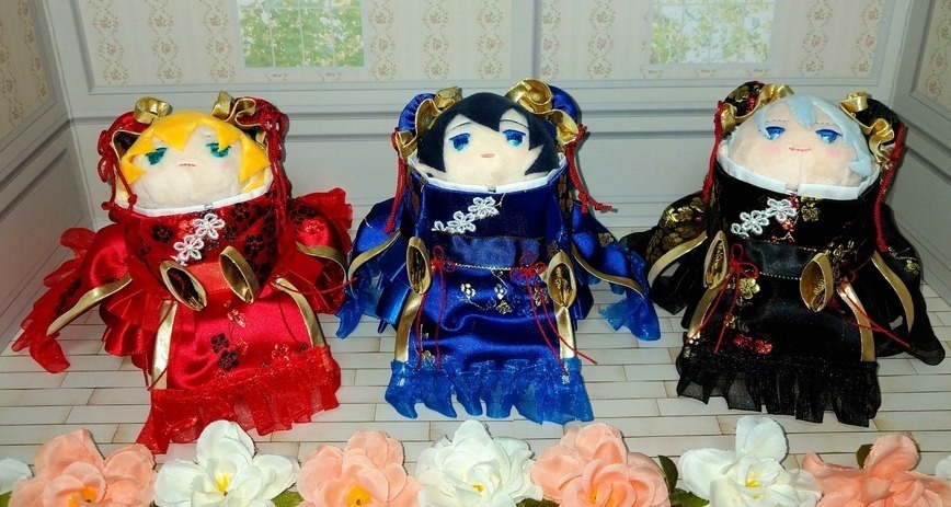 お澄ましチャイナドレス~お淑やかを心がけて~