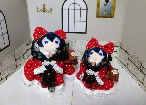 水玉レトロワンピース~スカートひらり軽やかに~