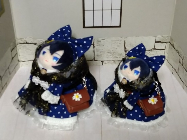 水玉レトロワンピース~スカートひらり軽やかに~