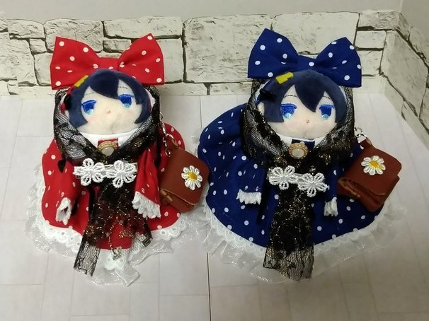 水玉レトロワンピース~スカートひらり軽やかに~