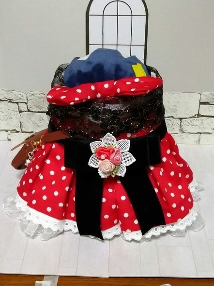 水玉レトロワンピース(パス用)