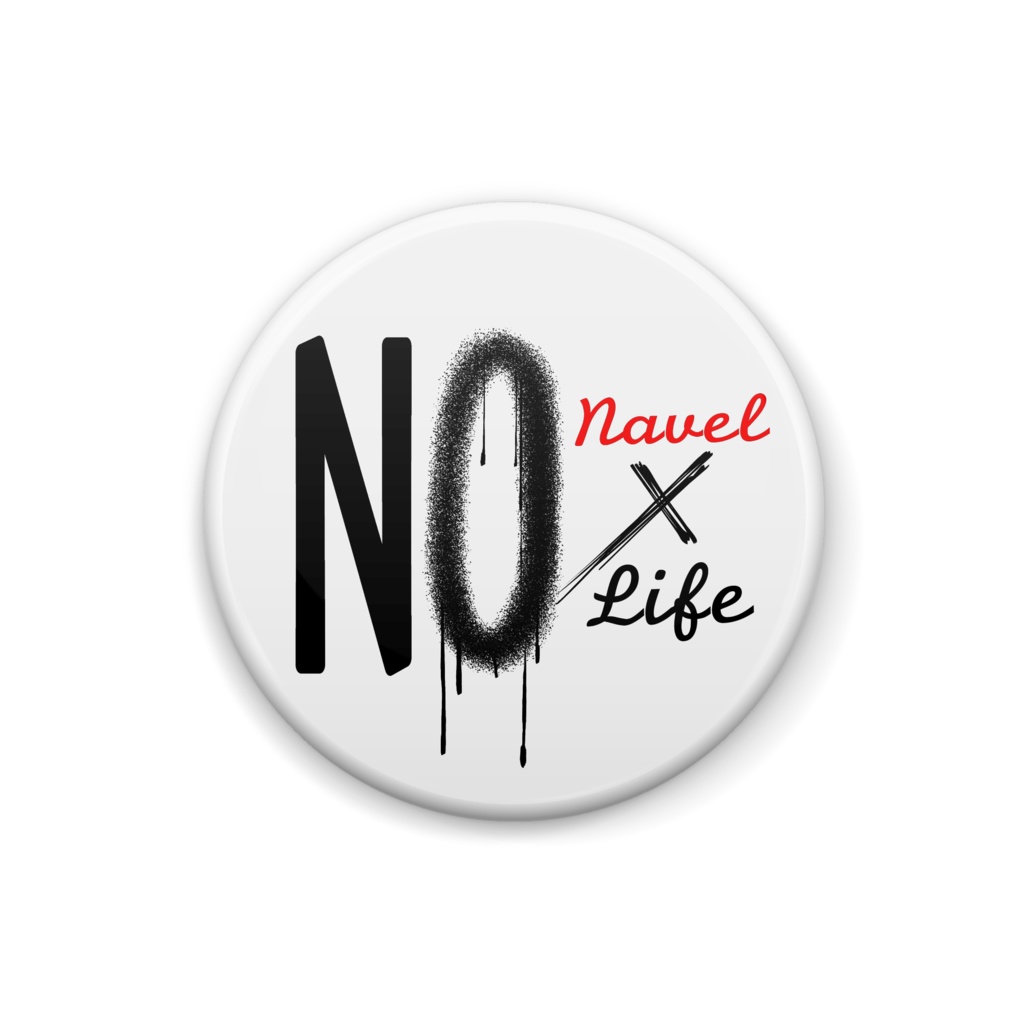 No Navel No Life (badge)