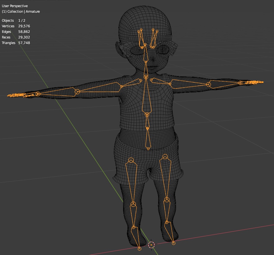 Chibi base - FREE - 4 Skin tones - Read TOS