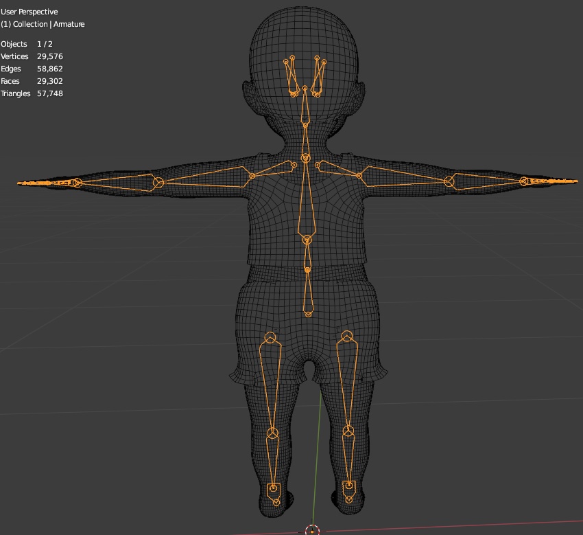 Chibi base - FREE - 4 Skin tones - Read TOS