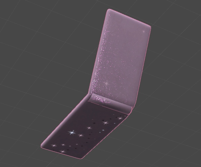 Flip Phone - VRChat 3D asset - Unitypackage - FREE Commercial use *2023*