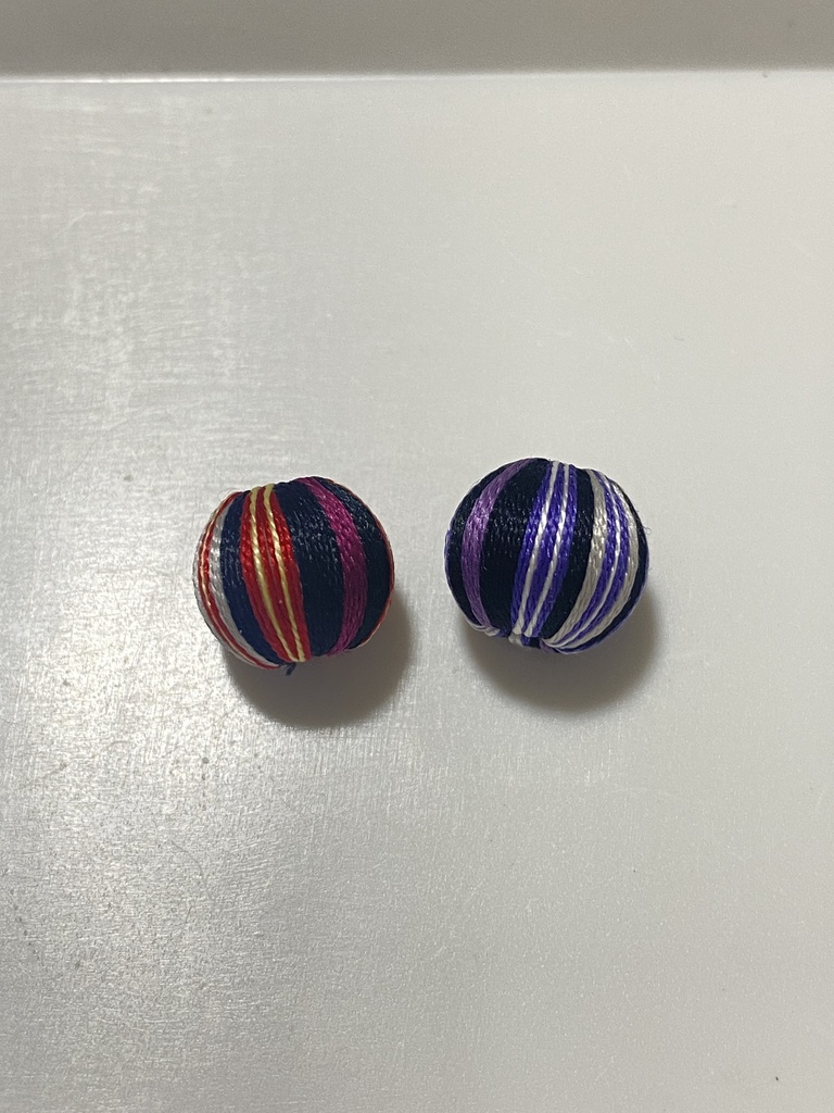 東リべ 灰谷兄弟 モチーフ巻き玉 耳飾り