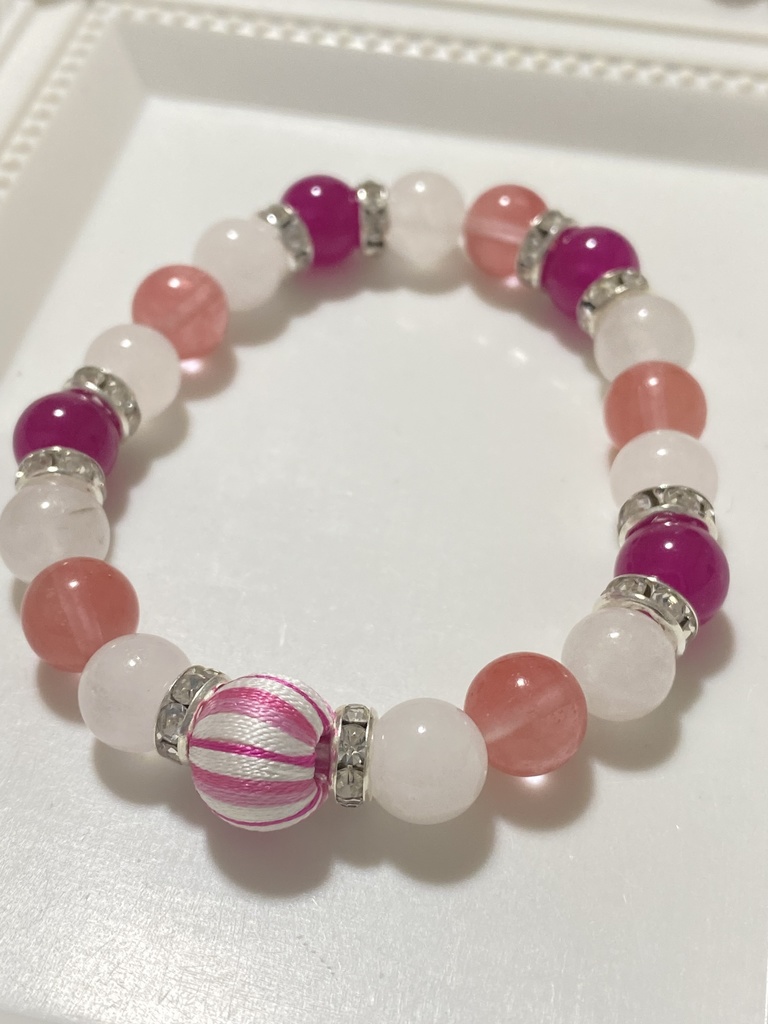 ブルーロック展 モチーフ巻き玉ブレスレット