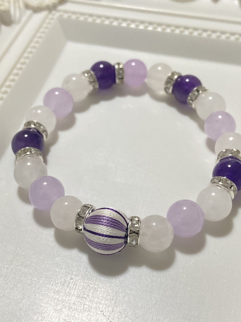 ブルーロック展 モチーフ巻き玉ブレスレット