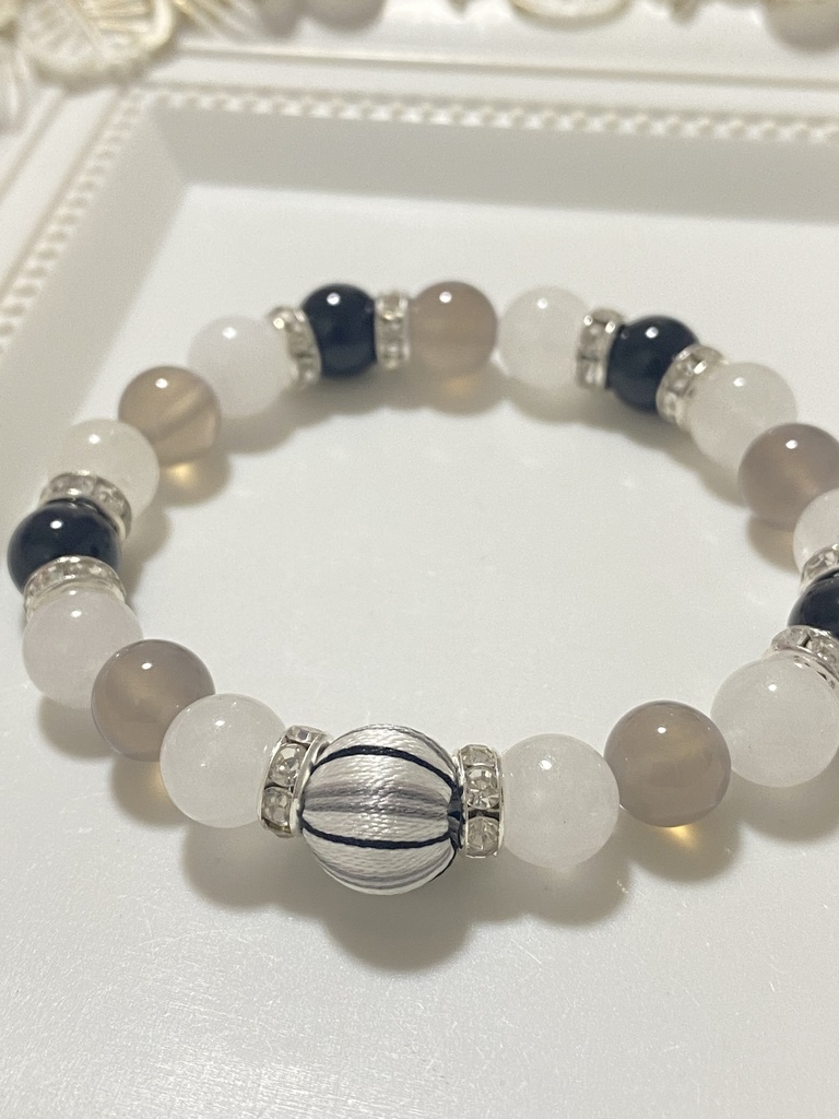 ブルーロック展 モチーフ巻き玉ブレスレット