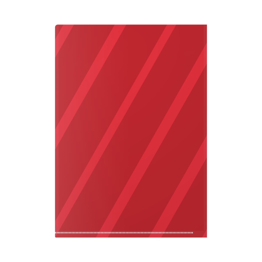 働くキツネさん 重要書類クリアファイル