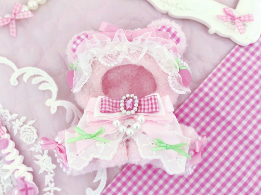 🍓sweet strawberry🤍11〜13cmサイズぬい服
