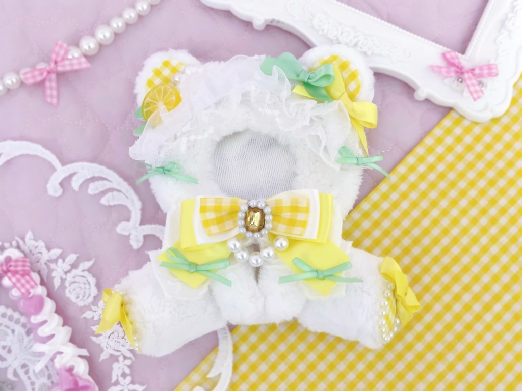 🍋Sweet lemon🤍11〜13cmサイズぬい服