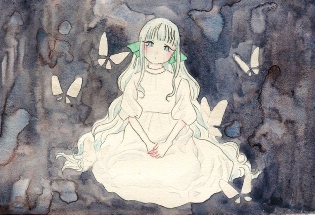 まどろみ【額装済み原画】