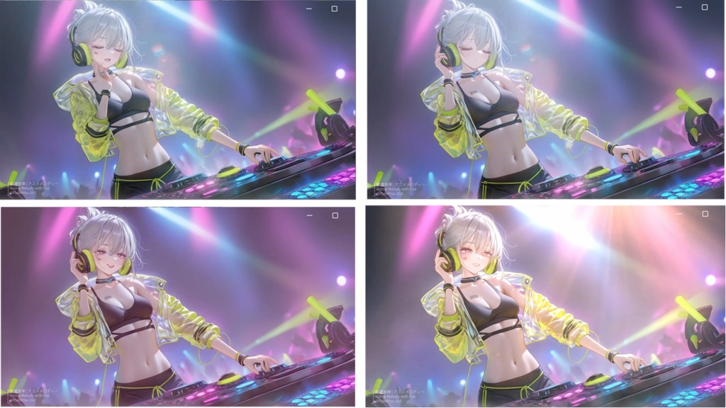 🚀《Eve 🎧 DJ初体験!First DJ Experience 🌟》ライブ壁紙 | YouTube チャンネルオリジナルキャラクター