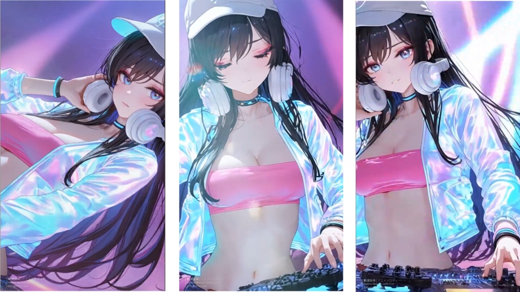 🚀《Rin 🎧 DJ初体験!First DJ Experience 🌟》ライブ壁紙 | YouTube チャンネルオリジナルキャラクター