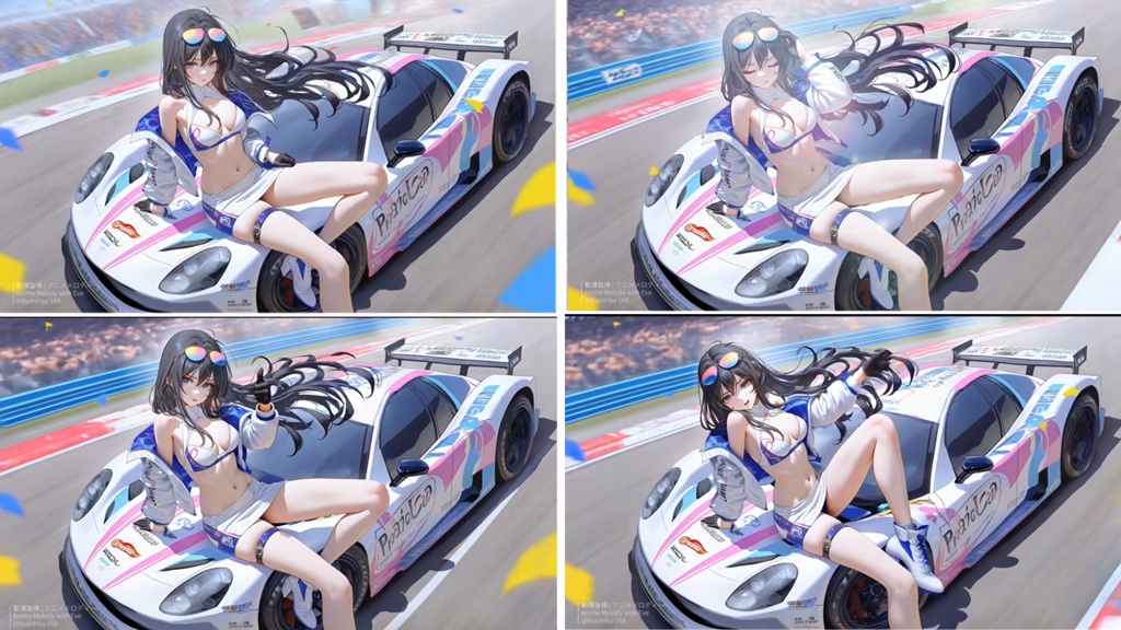 🚀《Rin 🏁 Speed Queen!レーシングの女王 🌟》ライブ壁紙 | YouTube チャンネルオリジナルキャラクター